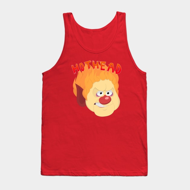 HOTHEAD- Heat Miser print Tank Top by Soullery